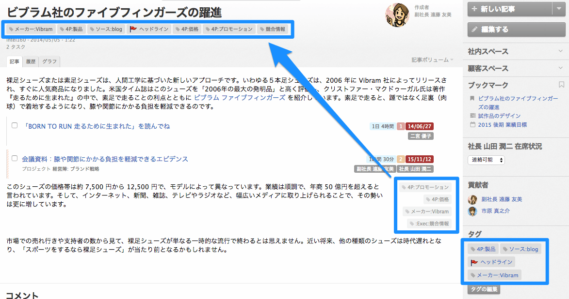 たぐページ Download861: 記事タイトルの下にタグを表示 プラグイン